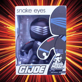 G.I. Joe Snake Eyes Mighty Muggs 2008 Hasbro OVP | Hoppla-Stuff